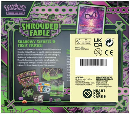 Pokémon Shrouded Fable - Elite Trainer Box rinkinys (anglų k.)