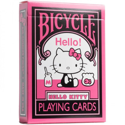 Hello Kitty Black & Pink - žaidimo kortos, kosmetinis defektas | Bicycle