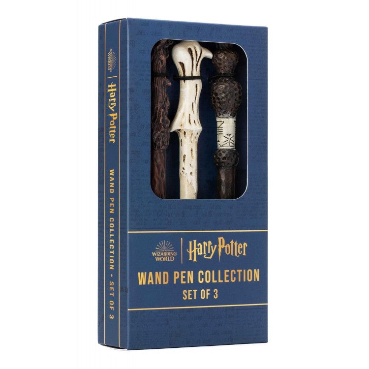 Harry Potter Wand Pen Collection - 3 rašikliai, kosmetiniai defektai