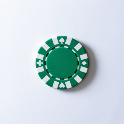 Star - žali pokerio žetonai, 50 vnt.