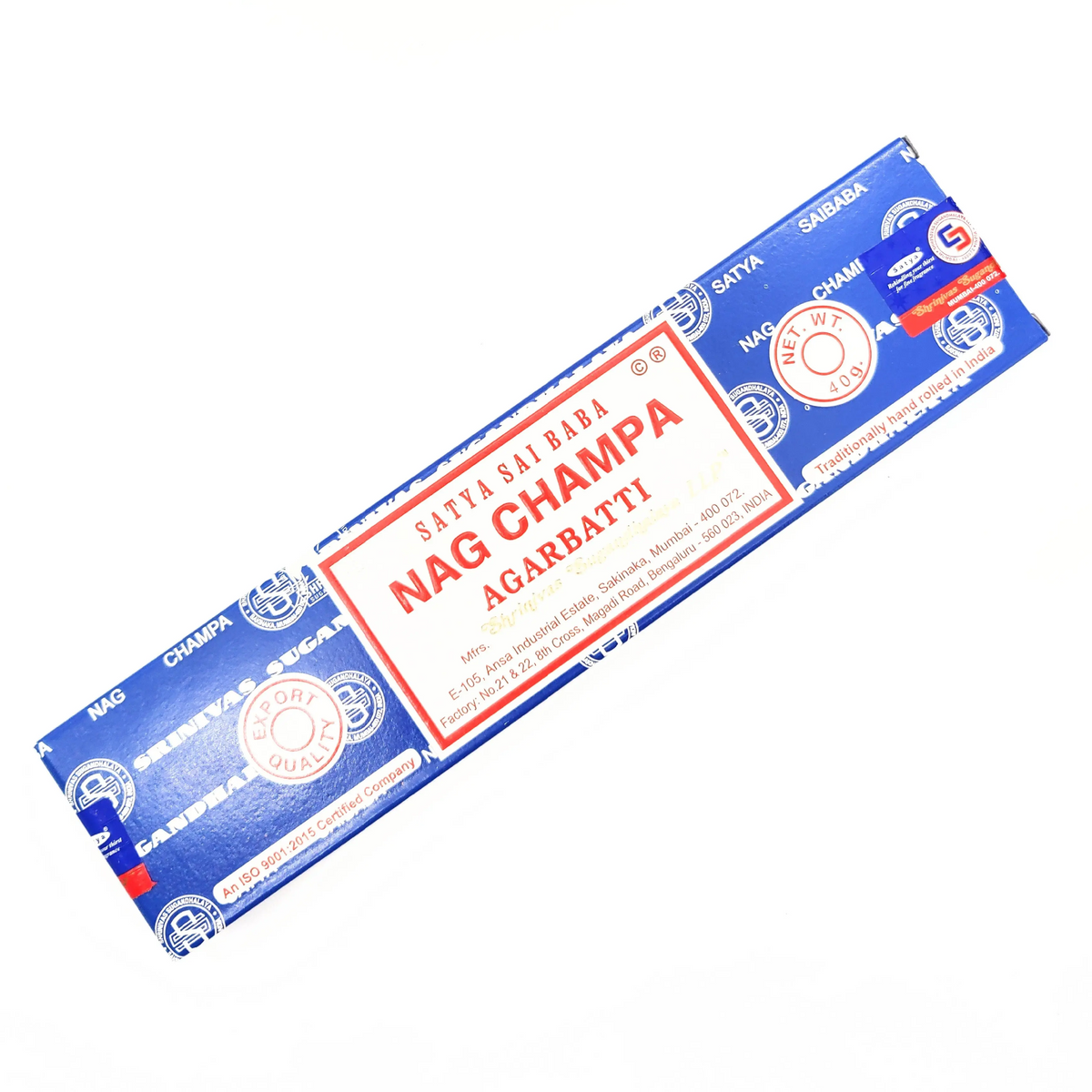 Satya Nag Champa - smilkalų lazdelės, 40 g