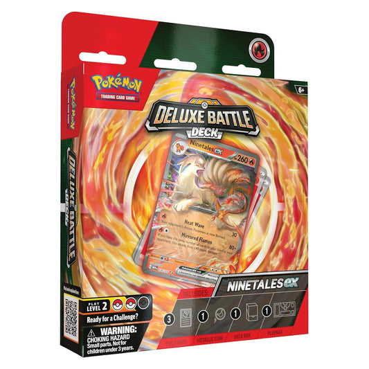 Pokémon Ninetales ex Deluxe Battle Deck - 60 kortų kaladė