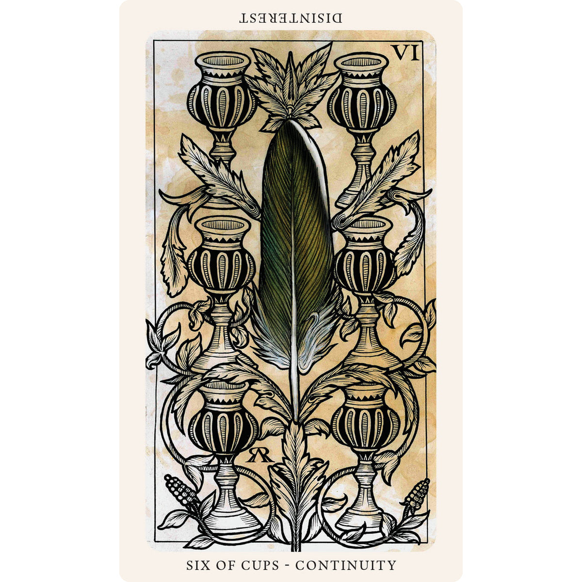 The Medieval Feathers Tarot - taro kortos | Blue Angel