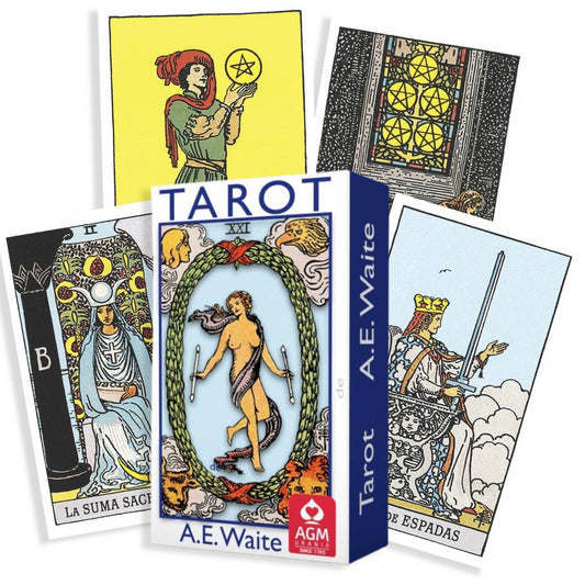 Tarot of A.E. Waite Blue Edition Standard - portugališkas leidimas