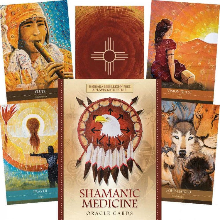 Shamanic Medicine Oracle - orakulo kortos | Blue Angel - kosmetinis defektas