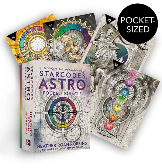 Starcodes Astro Pocket Oracle - kišeninės astrologijos kortos