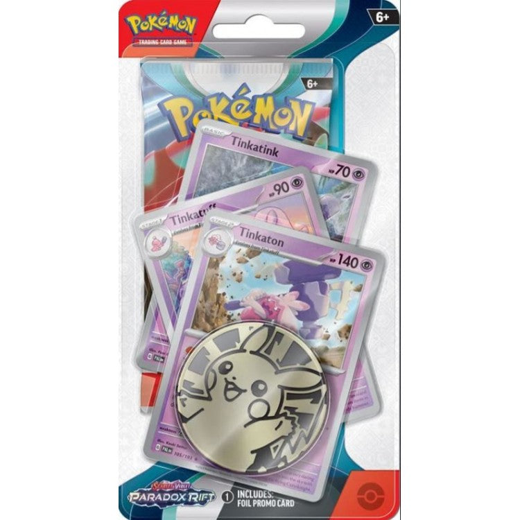Pokémon Paradox Rift Premium Tinkaton - rinkinys su kosmetiniu defektu