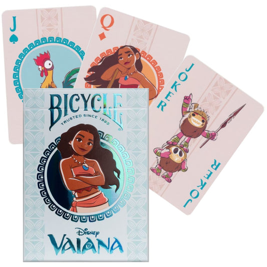 Disney Vaiana - žaidimo kortos | Bicycle