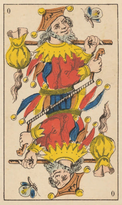 Tarot de Besancon Gaudais - riboto leidimo taro kortos | Lo Scarabeo