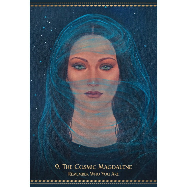 The Mystique of Magdalene Oracle - orakulo kortos | Blue Angel - kosmetinis defektas