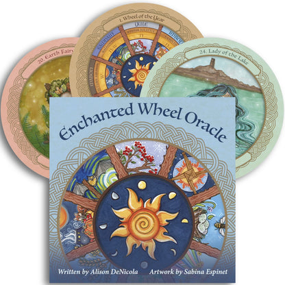 Enchanted Wheel Oracle - apvalios orakulo kortos | U.S. Games Systems