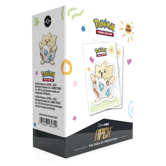 Pokémon Togepi APEX - apsauginės kortų įmautės, 105 vnt. | Ultra PRO