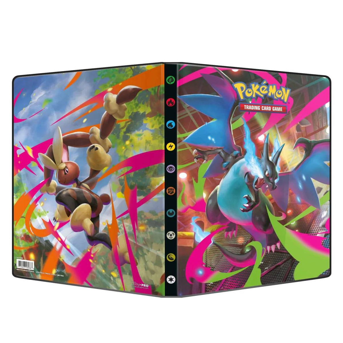 Mega Evolution Phantasmal Flames - 9 kišenių Pokémon albumas | Ultra PRO