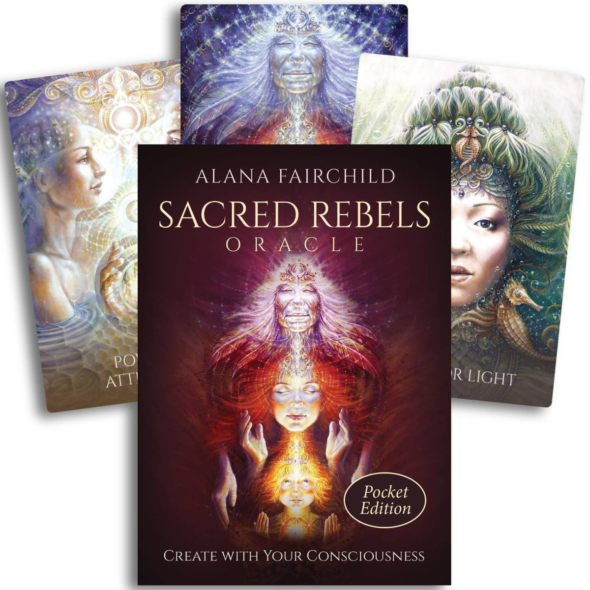 Sacred Rebels Oracle Pocket Edition - kišeninės orakulo kortos | Blue Angel