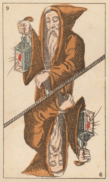 Tarot de Besancon Gaudais - riboto leidimo taro kortos | Lo Scarabeo