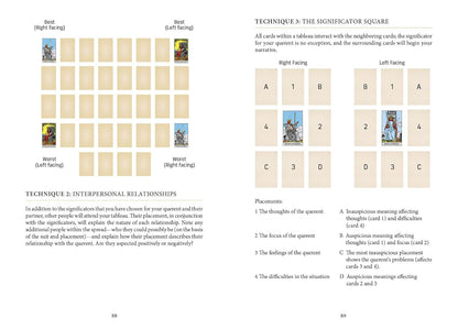 Mastering the Tarot Tableau - taro interpretavimo knyga | Schiffer