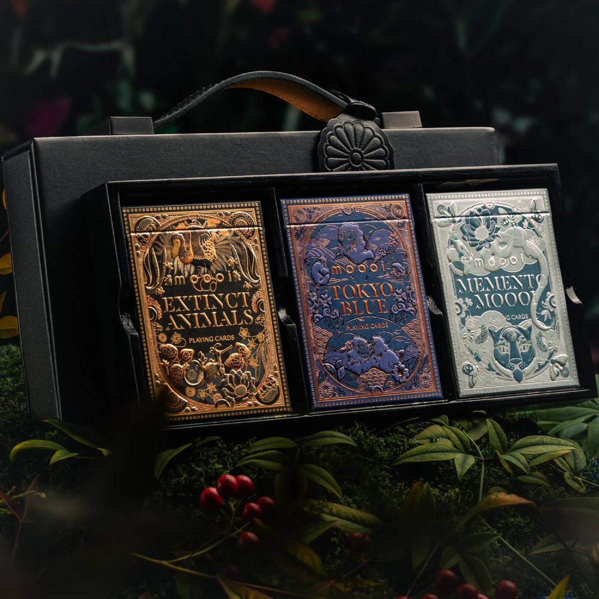 Moooi Collector’s Edition - 3 žaidimo kortų kaladžių rinkinys | Theory11