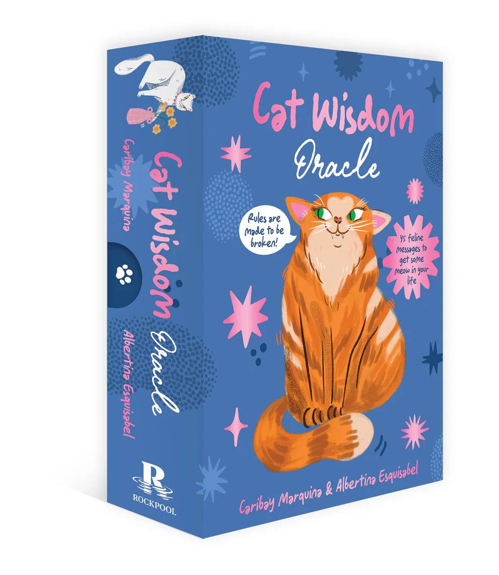 Cat Wisdom Oracle - kačių orakulo kortos | Rockpool
