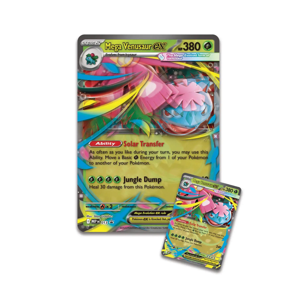 Pokémon Mega Venusaur ex Premium Collection - kortų rinkinys