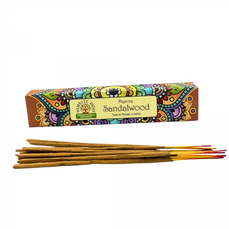 Namaste India Natural Masala Sandalwood - smilkalai | Orkay - kosmetinis defektas