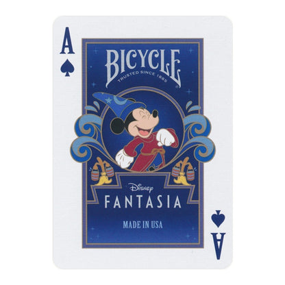 Disney Fantasia žaidimo kortos Bicycle