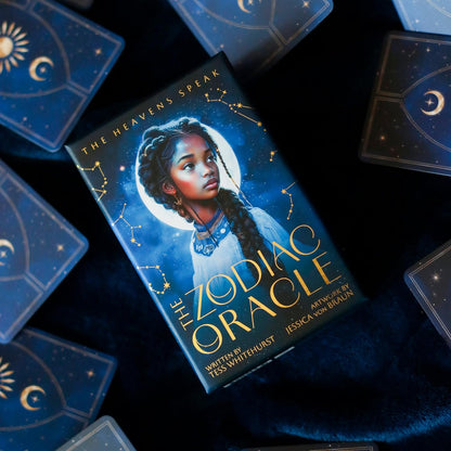 The Zodiac Oracle - astrologijos orakulo kortos | Blue Angel