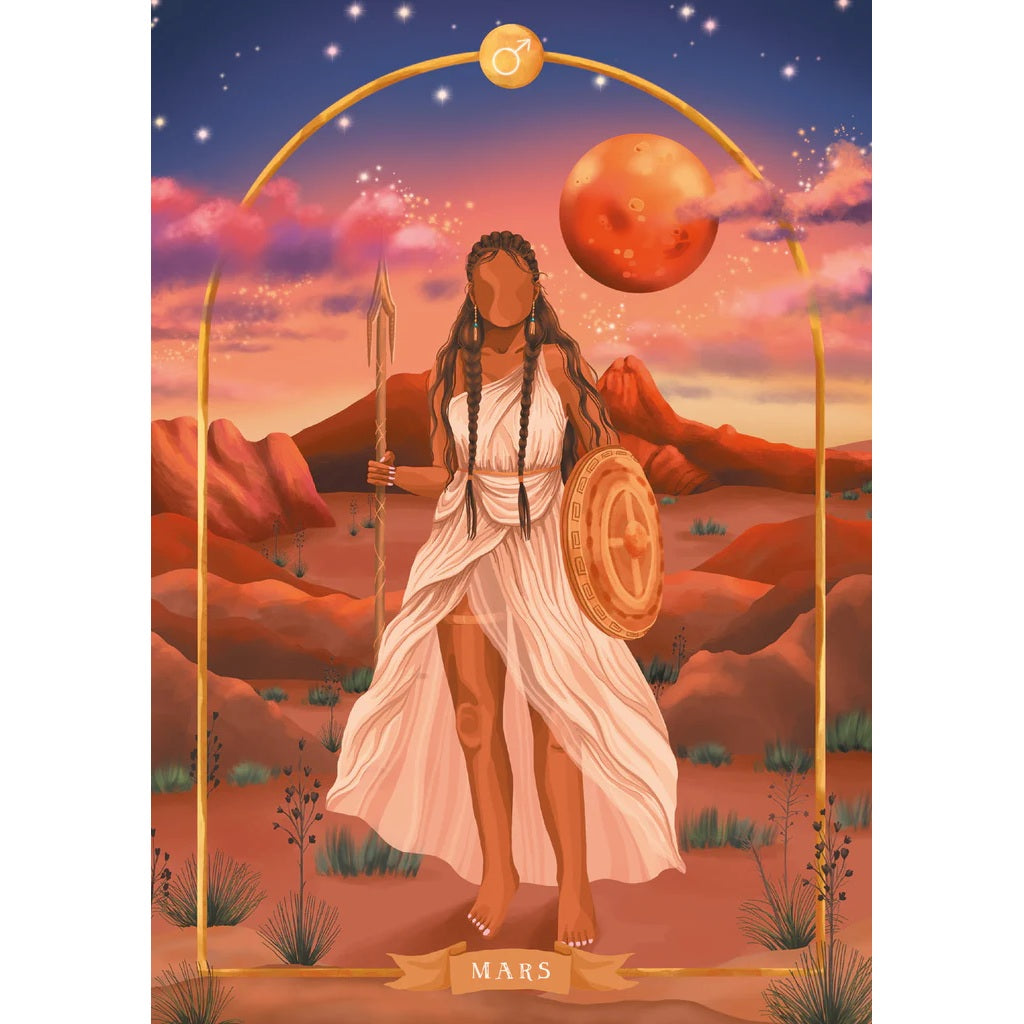 Goddess Astrology Oracle - orakulo kortos | Lo Scarabeo