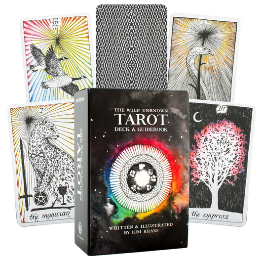 The Wild Unknown Tarot - kortos ir vadovas, kosmetinis defektas