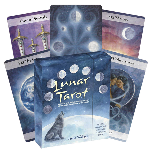 Lunar Tarot - Mėnulio Taro kortos | CICO Books