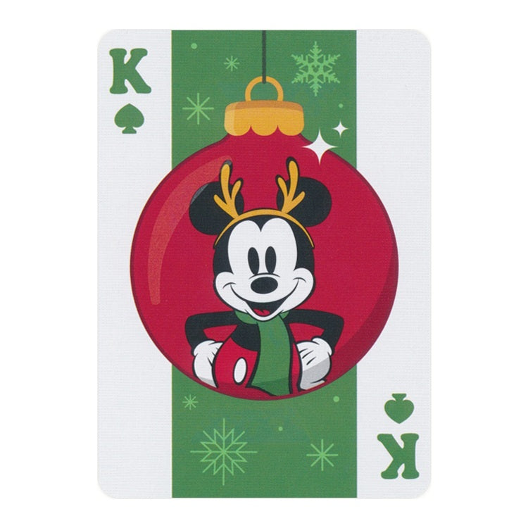 Disney Mickey and Friends Holiday žaidimo kortos Bicycle