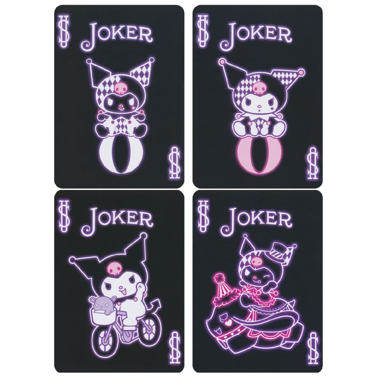 Bicycle Kuromi - žaidimo kortos