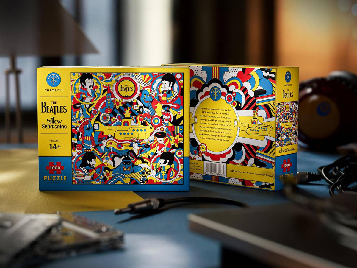 The Beatles Yellow Submarine - 1000 detalių dėlionė | Theory11