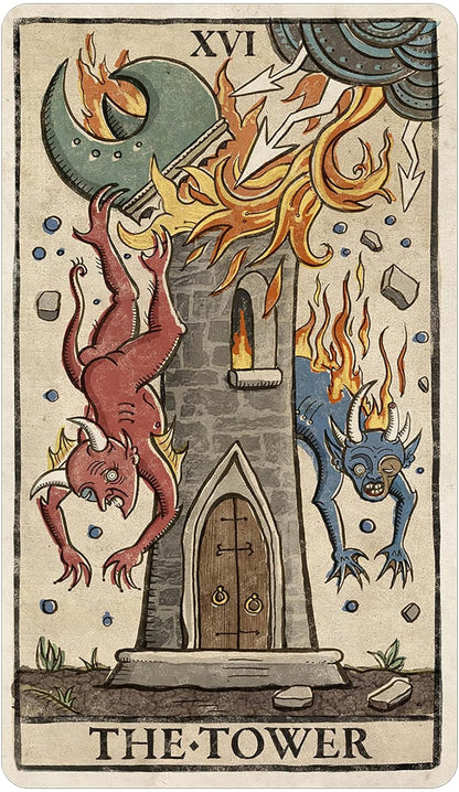 Trionfi Della Luna Tarot - taro kortos | U.S. Games
