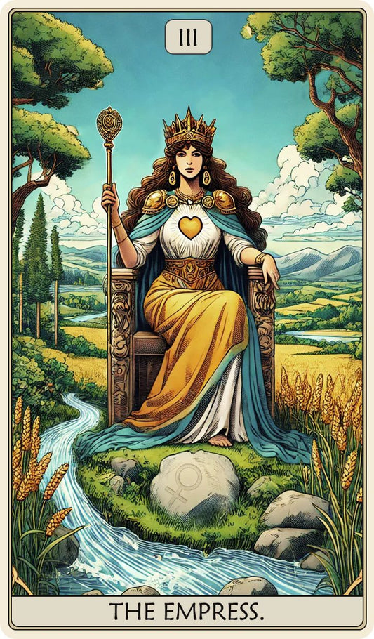 Fantasy Puzzles Tarot: The Empress - medinė dėlionė, 250 detalių