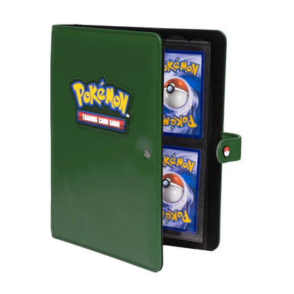 Pokémon Green Premium Snap Binder - 4 kišenių kortų albumas | Ultra PRO