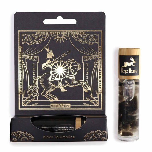 Hop Hare Knight of Swords - kedrų ir pačiulių rutulinis kvapas su turmalinu