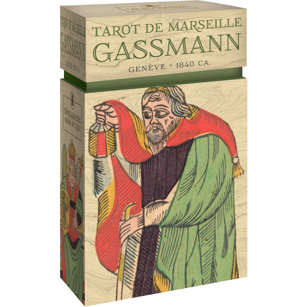 Tarot de Marseille Gassmann - riboto leidimo taro kortos | Lo Scarabeo