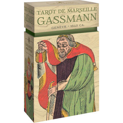 Tarot de Marseille Gassmann - riboto leidimo taro kortos | Lo Scarabeo