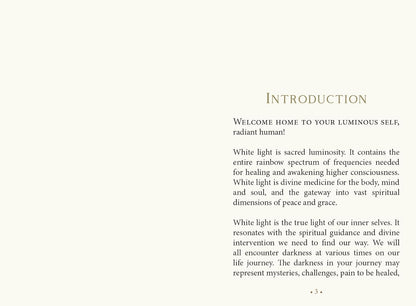 White Light Oracle: Luminosity Pocket Edition - kišeninės orakulo kortos | Blue Angel