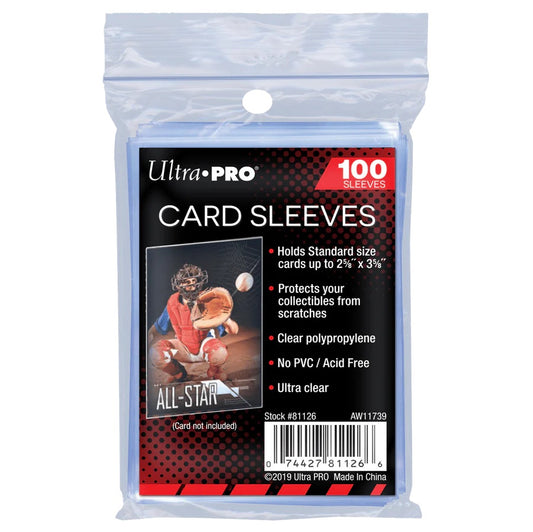 Ultra PRO Penny Sleeves - skaidrios kortų įmautės, 100 vnt.