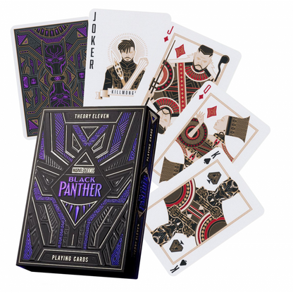 Kosmetinis defektas Black Panther žaidimo kortos Theory11