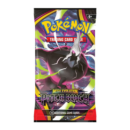 Pokémon Mega Evolution - Pitch Black Booster Bundle - 6 papildymo pakeliai