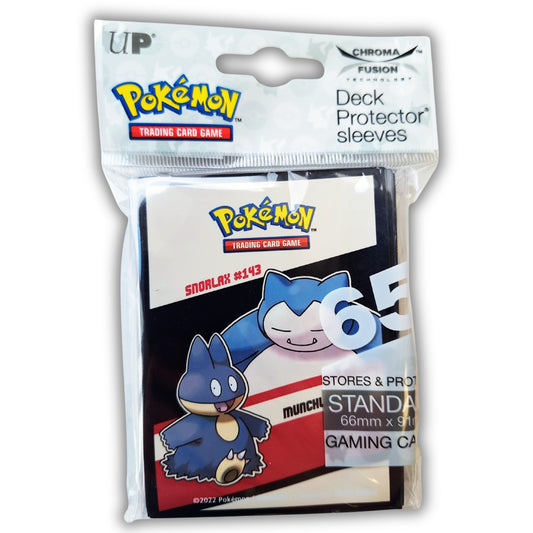 Ultra PRO Snorlax & Munchlax - kortų įmautės, 65 vnt.