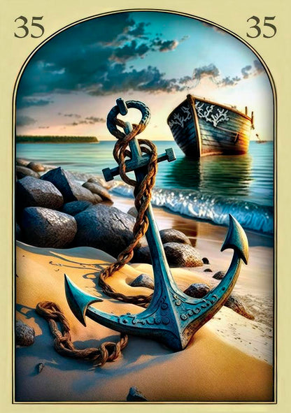 Medieval Lenormand Oracle - 36 kortos | Lo Scarabeo