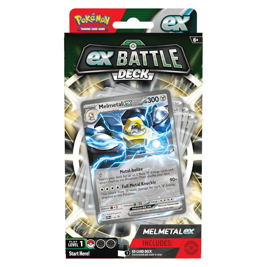 Pokémon Melmetal ex Battle Deck - 60 kortų kaladė