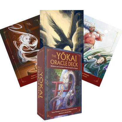The Yokai Oracle - japonų folkloro orakulo kortos | Adams Media