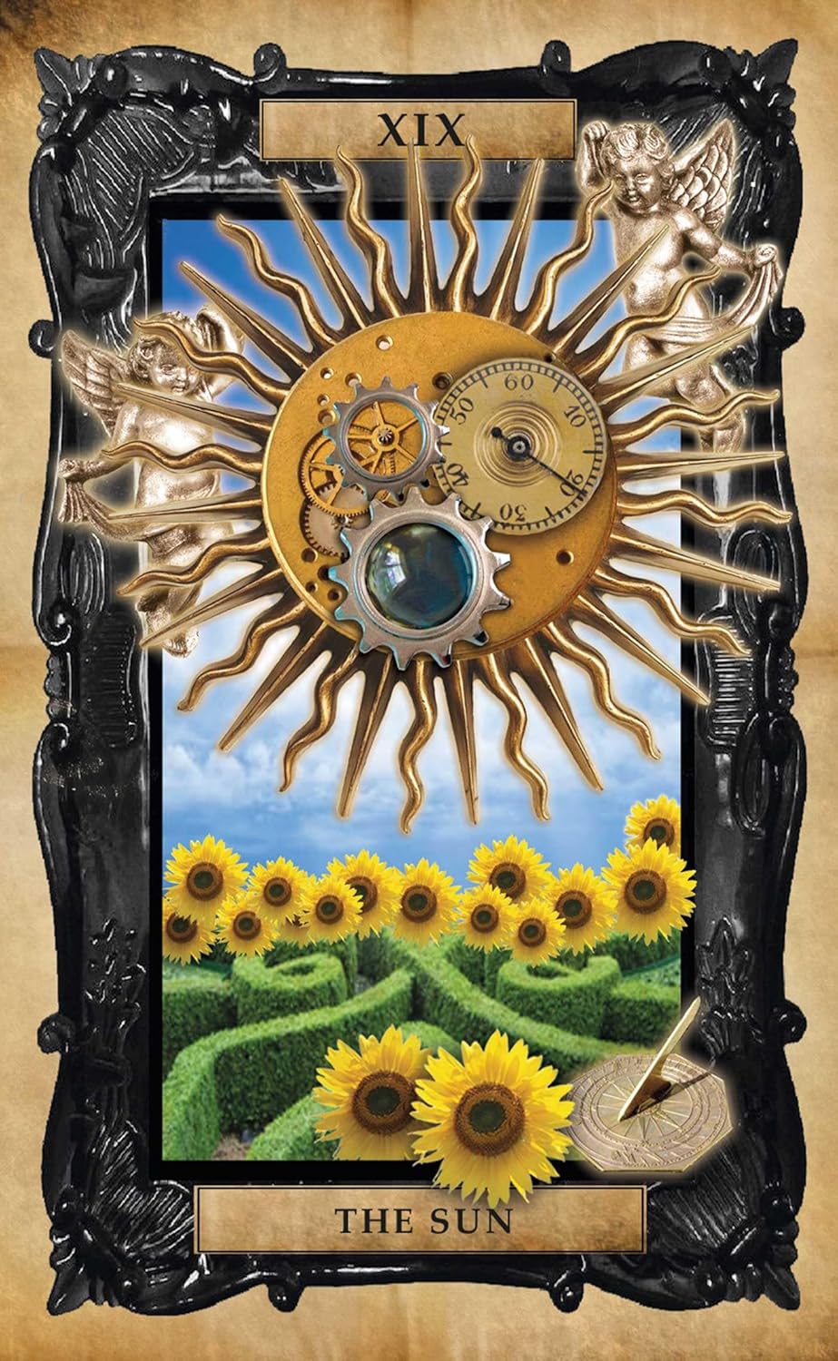 The Gothic Steampunk Tarot - Taro kortos ir knyga | CICO Books