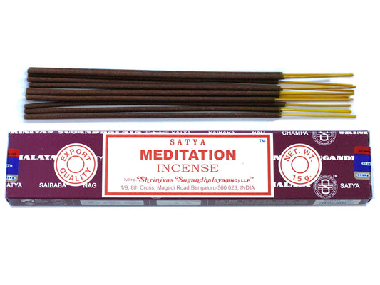 Satya Meditation - smilkalų lazdelės, 15 g
