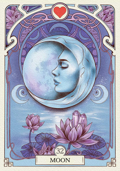 Romantic Lenormand Oracle - orakulo kortos | Lo Scarabeo