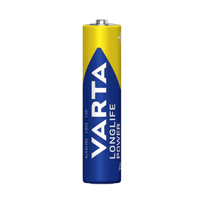 Varta AAA Longlife Power LR03 šarminės baterijos 6 vnt.